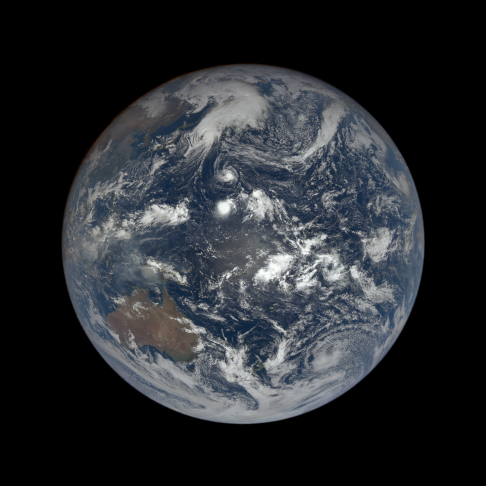 Earth from the DSCOVR spacecraft